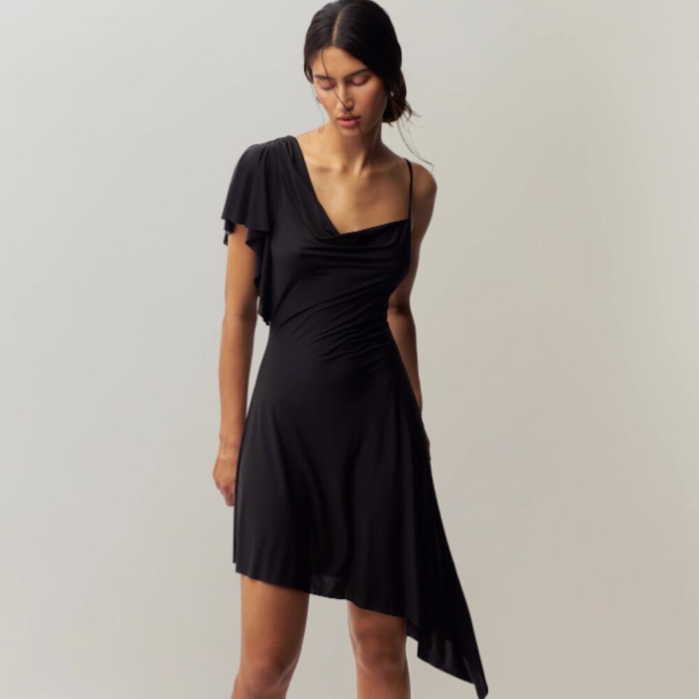 Guizio | Palma Mini Dress in Black